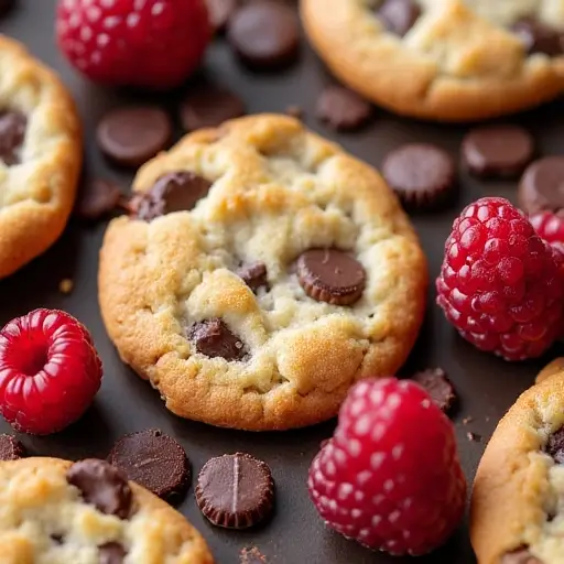 mini cookies chips sweet crunchy snack
