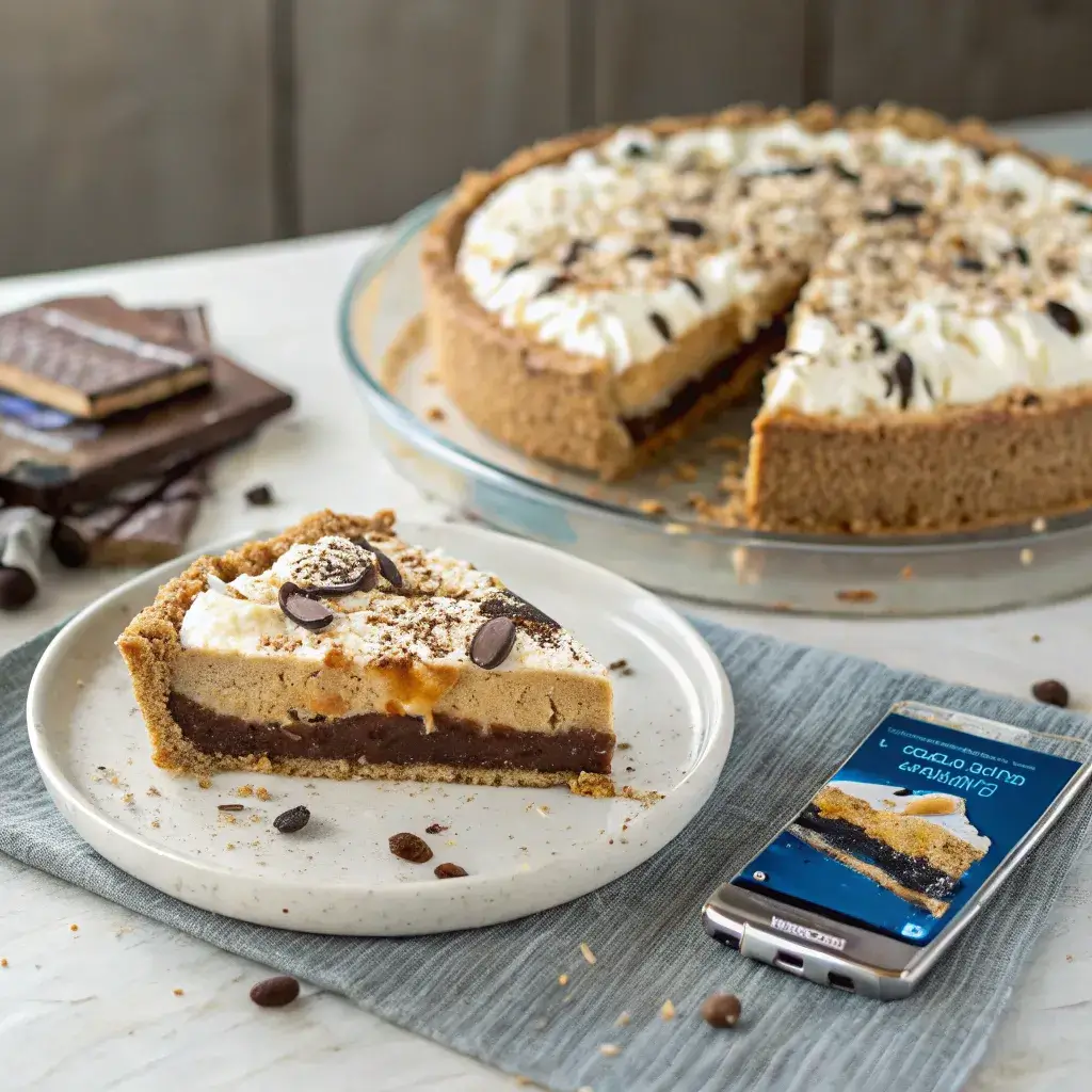 Healthy Rock Bottom Pie variation