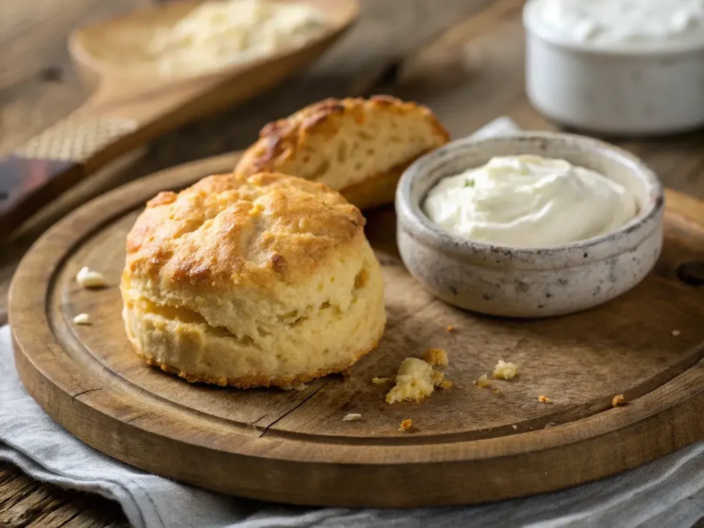 Homemade biscuit nutrition with Greek yogurt