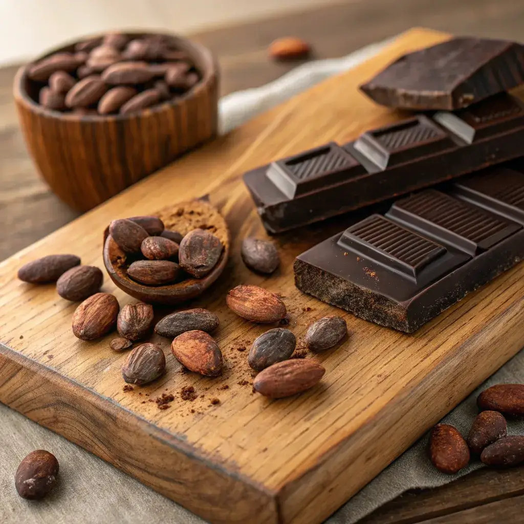 Gluten-free cocoa ingredients for Dubai chocolate