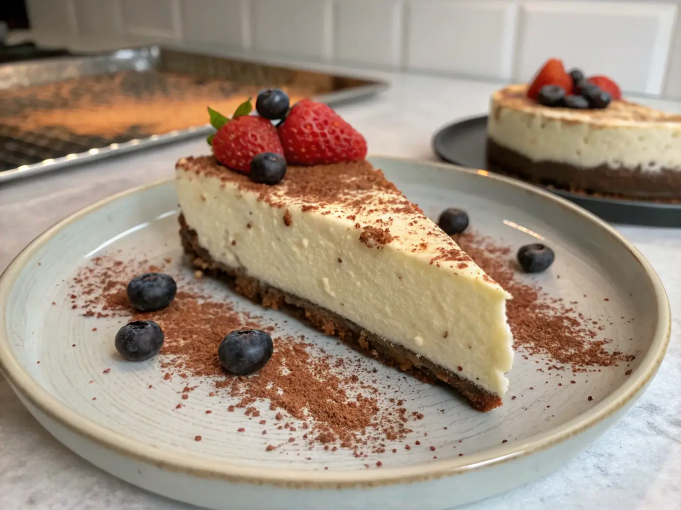 cottage cheese chocolate cake 3 ingredients healthy dessert