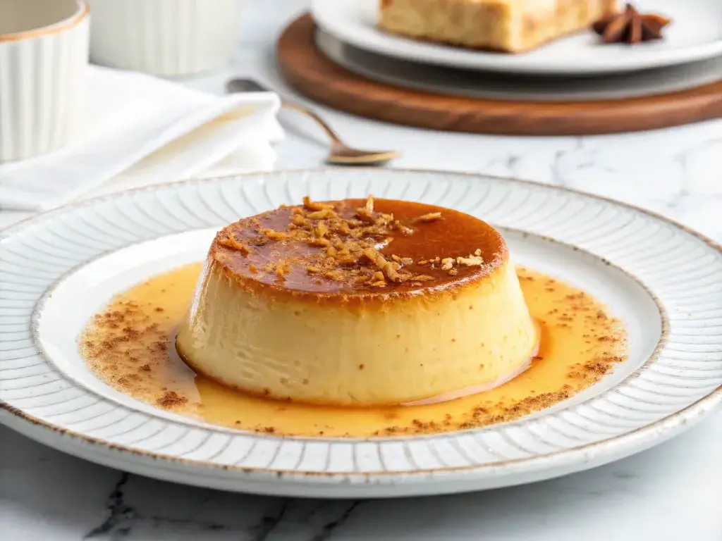 custardy French dessert NYT clue with crème brûlée in a crossword