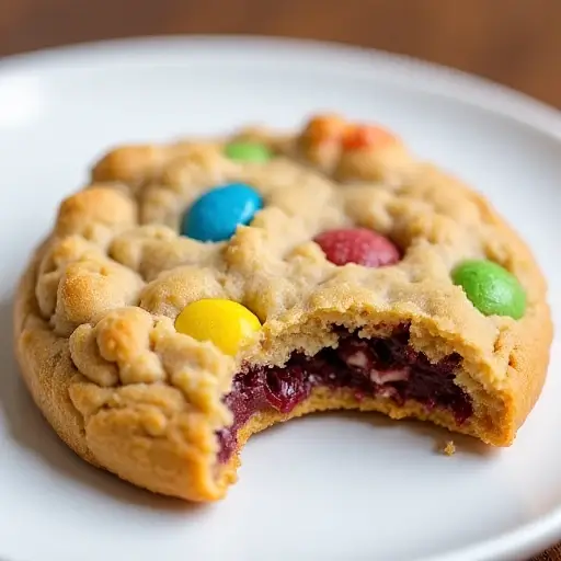 Fruity Pebbles Crumbl cookie style