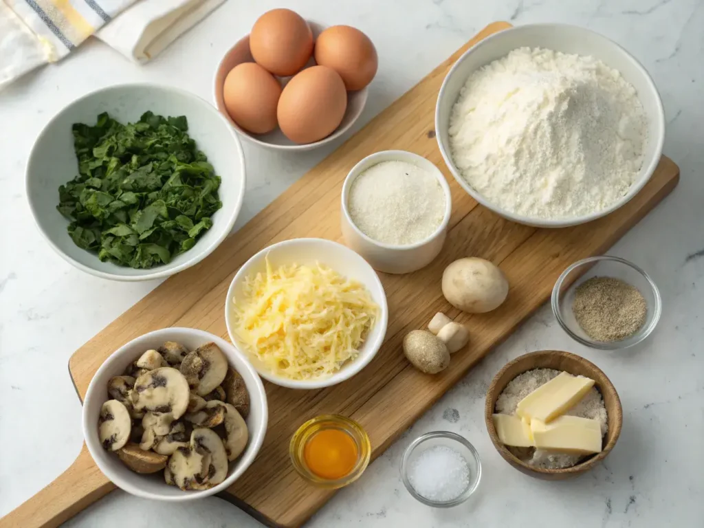 ingredients gluten free quiche