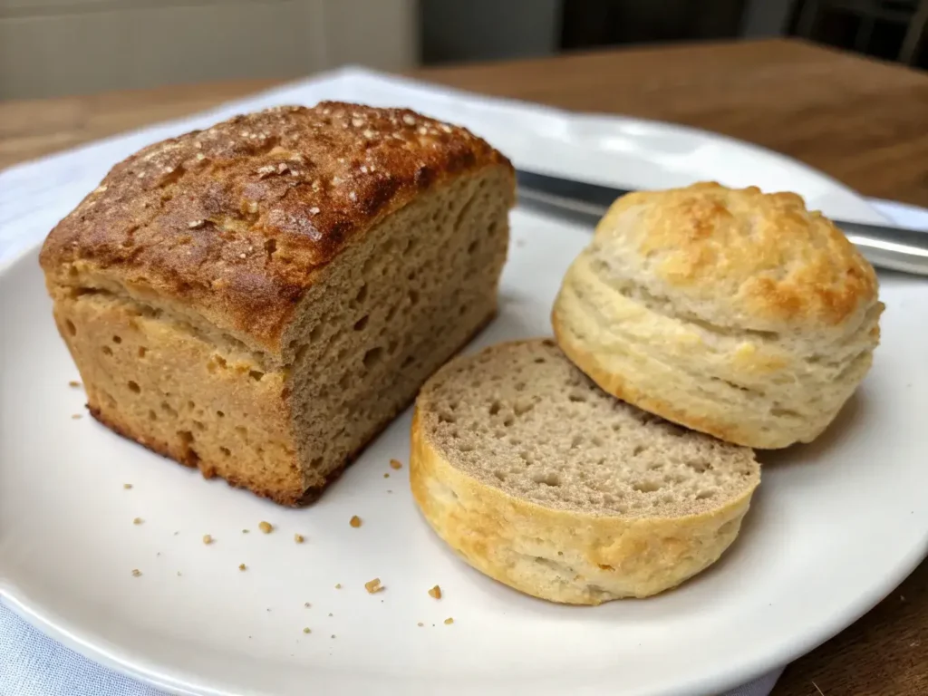Biscuit vs bread nutrition comparison