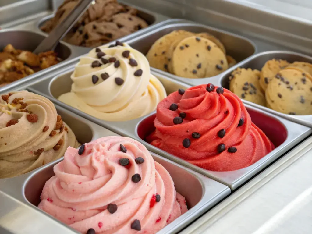 Custom Frozen Yogurt Bites with Flavor Options