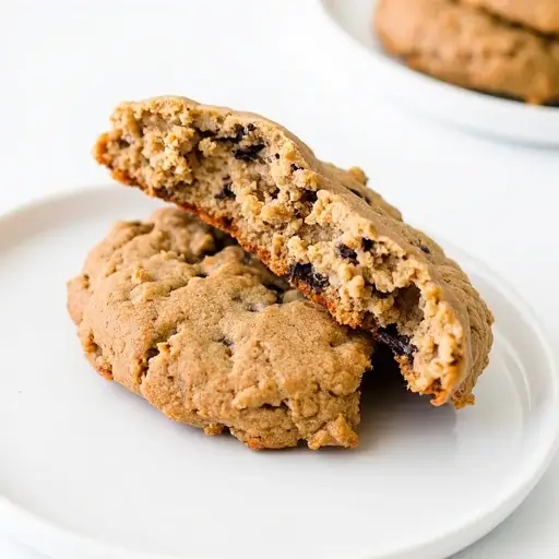 oatmeal cookies without butter on tray