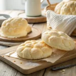 Fluffy cloud bread three ingredients