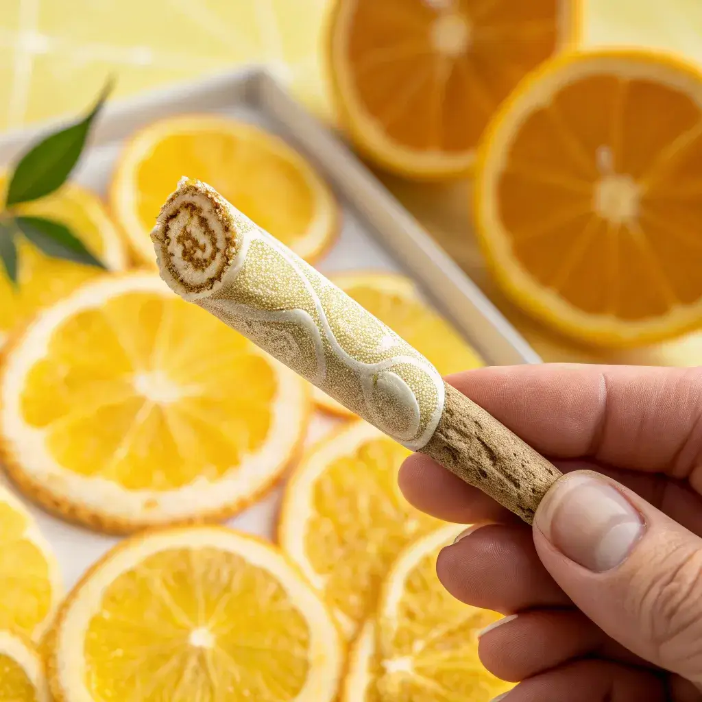 smoking lemon pastry strain joint