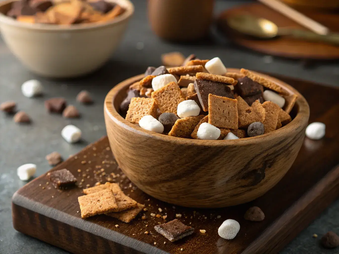 gluten-free s’mores snack mix recipe no-bake