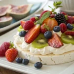 Mascarpone with fruit dessert