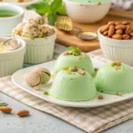 Mint Green Color in Italian Desserts