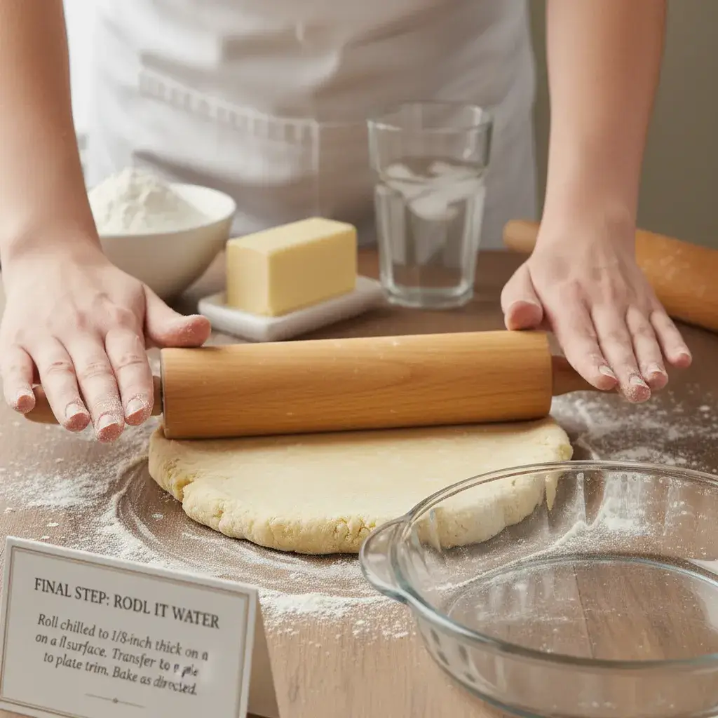 mixing-3-ingredient-pie-crust-dough