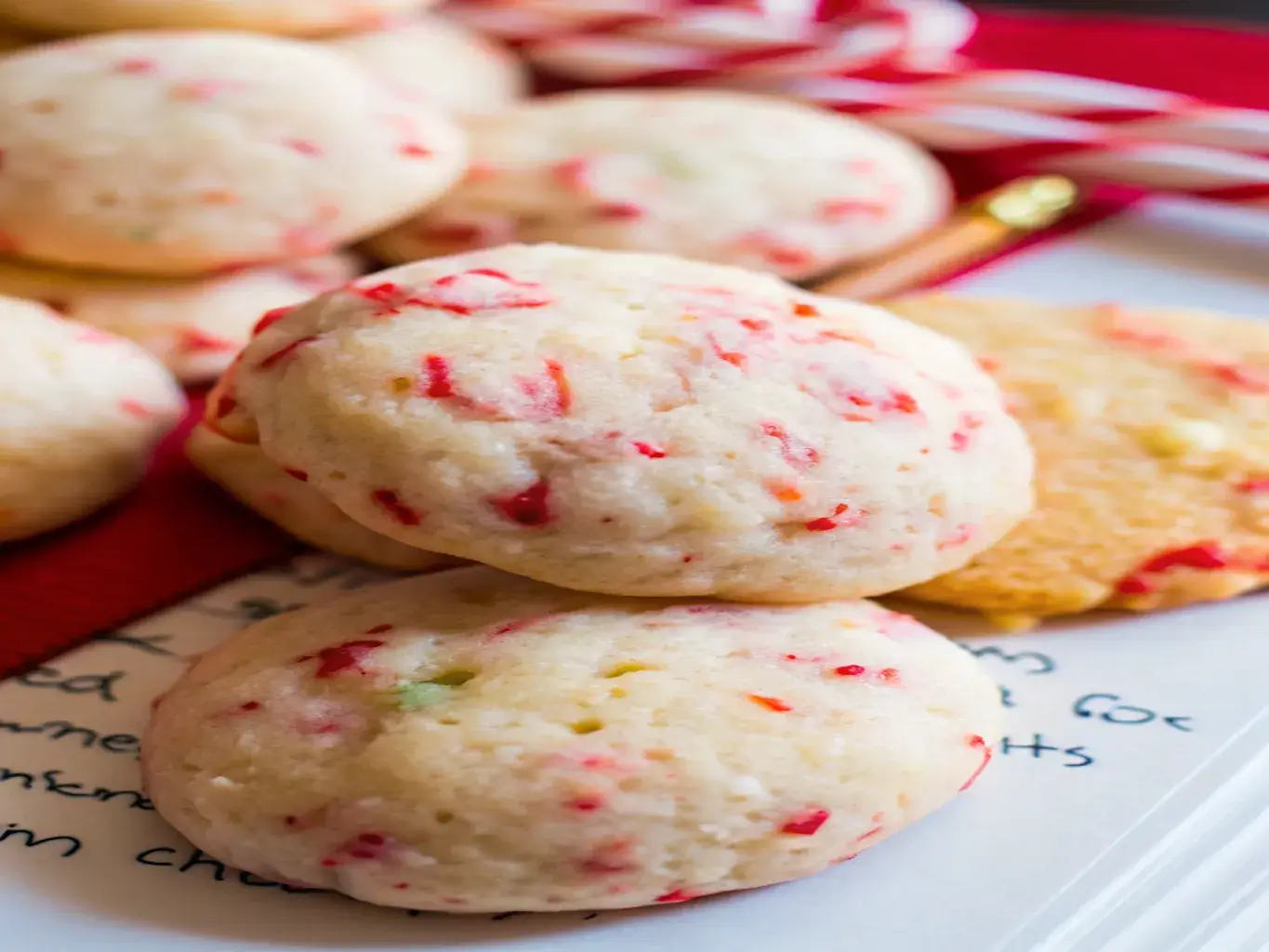 easy homemade candy cane cookies recipe