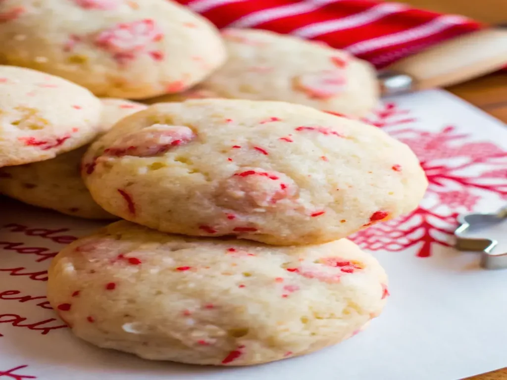 easy homemade candy cane cookies recipe