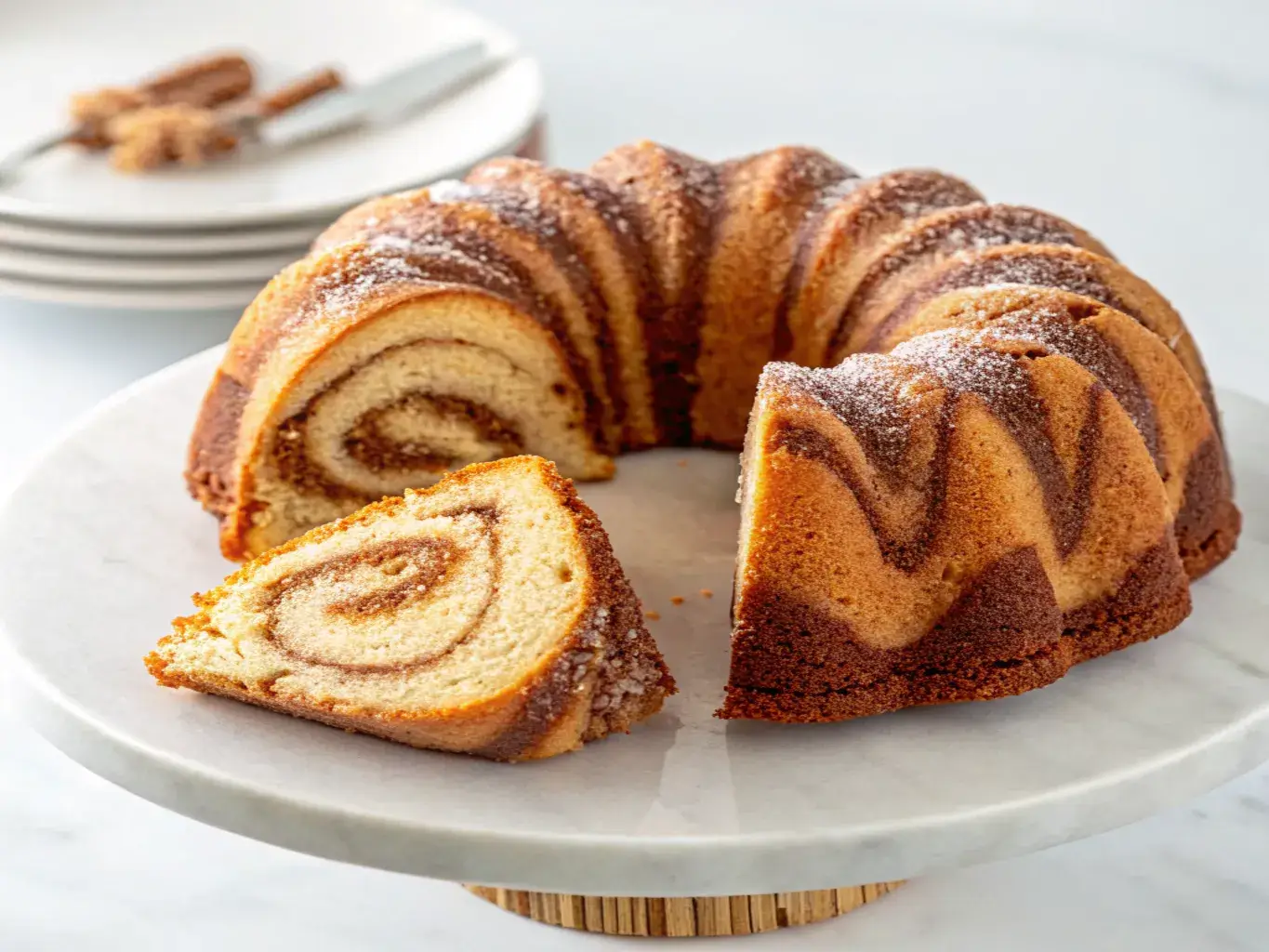 Cinnamon Swirl Bundt Cake Recipe