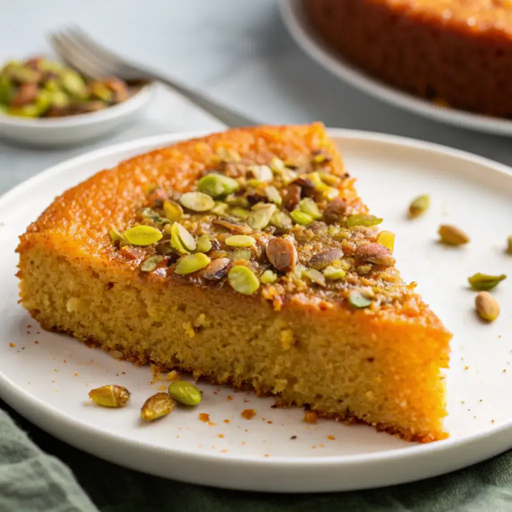 Flourless Orange Pistachio Cake