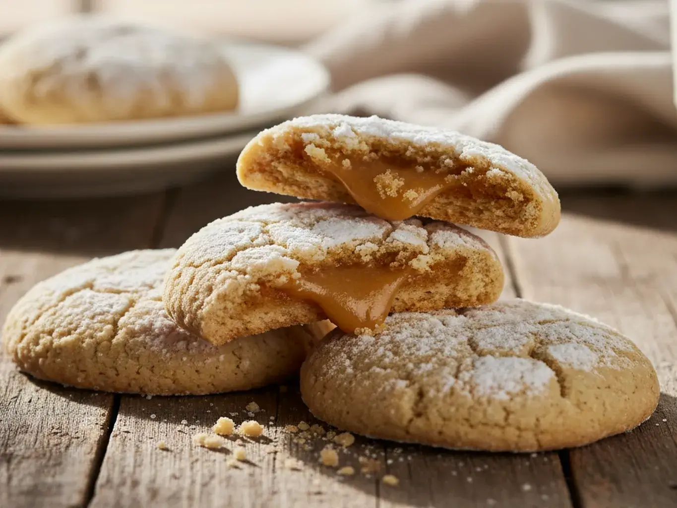 Gluten Free Gooey Butter Cookies