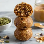 easy no bake Healthy Pumpkin Protein Balls recipe