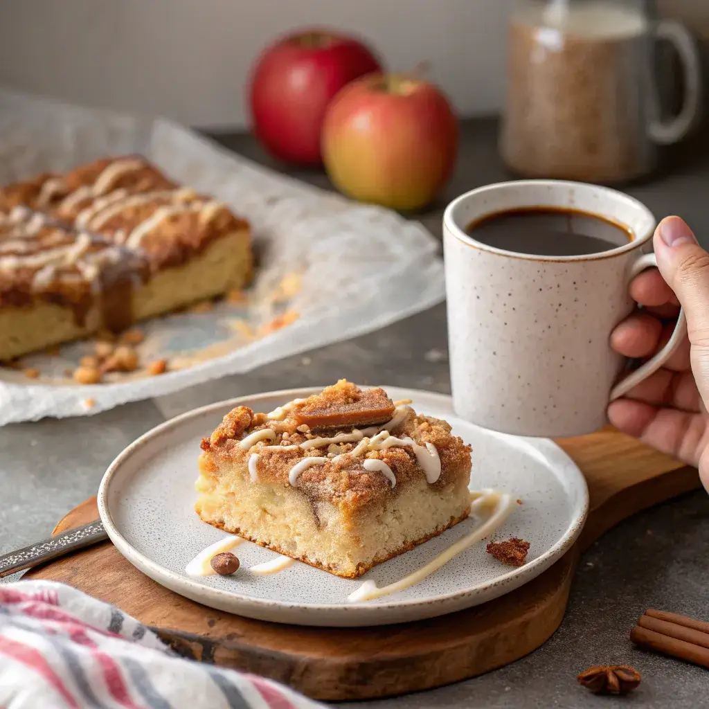 serving-apple-crumb-cake-with-coffee