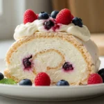 amazing-pavlova-roll-recipe-slice