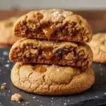 Brown Butter Coffee Toffee Cookies