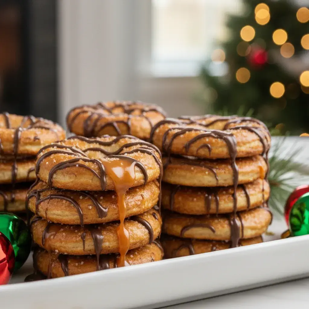 caramel apple pretzel bites party serving ideas