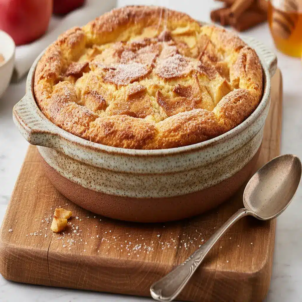 apple cinnamon cottage cheese bake breakfast spread