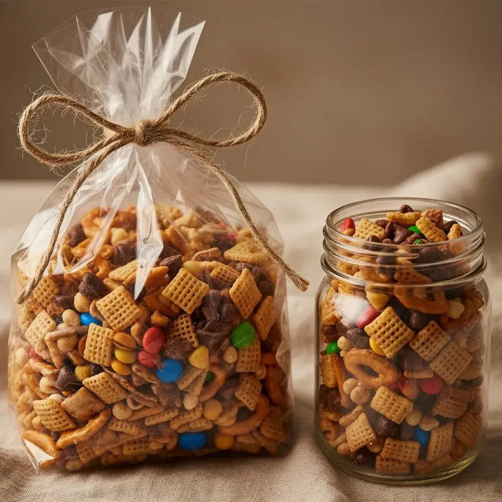 gift ideas for sweet and salty snack mix recipes