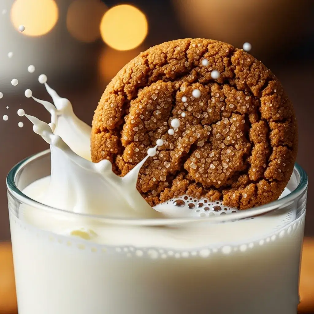 gingersnap-cookie-dipped-in-milk