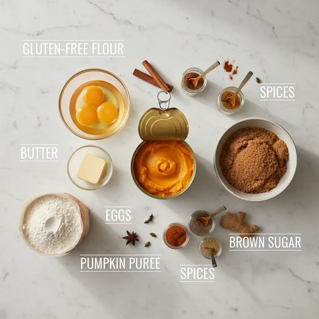 ingredients-for-gluten-free-pumpkin-pie-bars