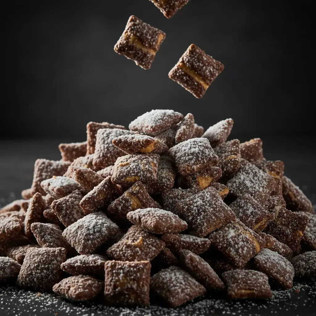 easy puppy chow sweet and salty snack mix