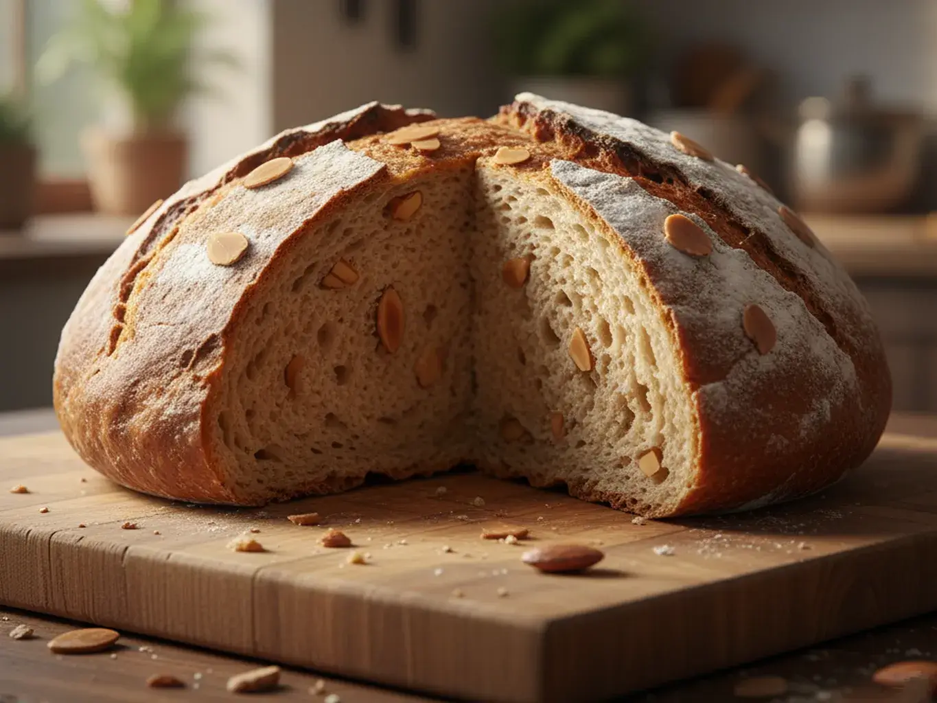 simple-whole-wheat-artisan-bread-with-candied-almonds-slice