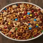 best easy sweet and salty snack mix recipes in a bowl