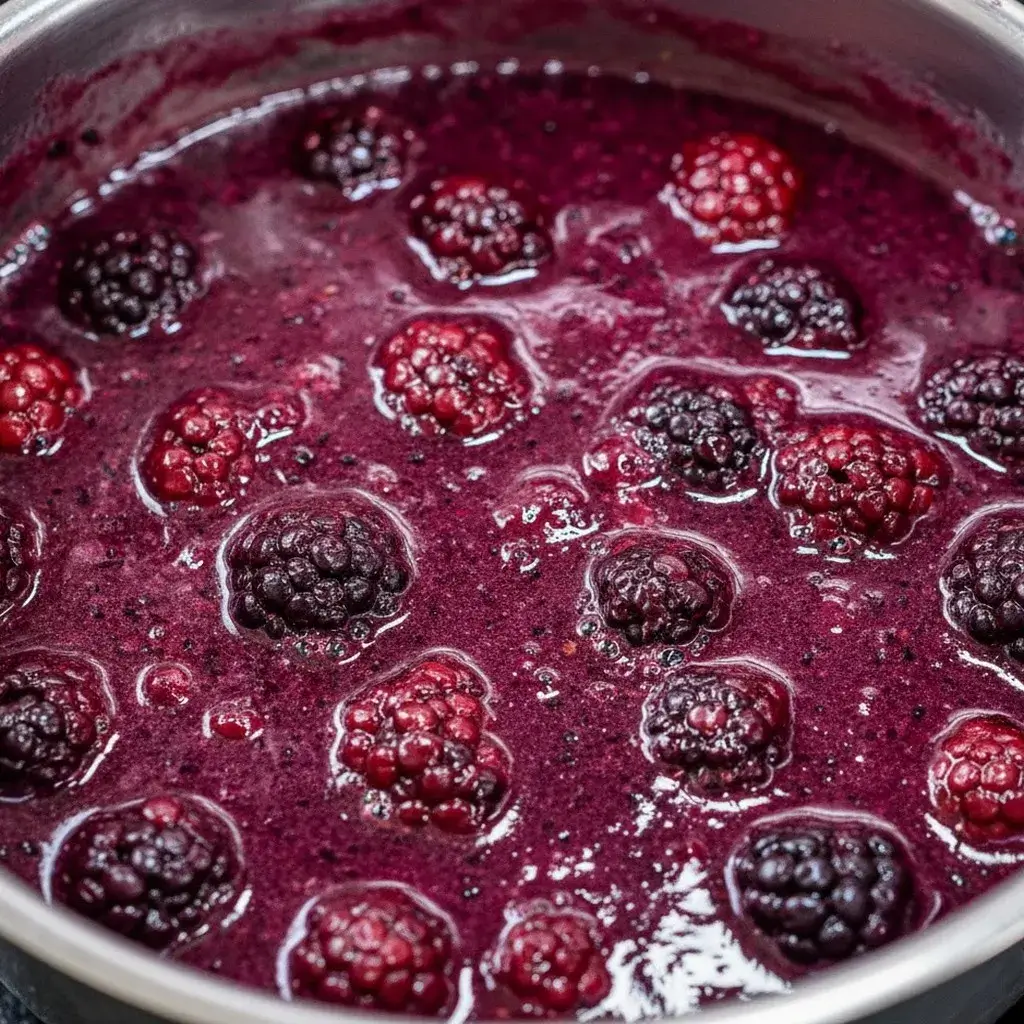 easy homemade blackberry sauce for cheesecake