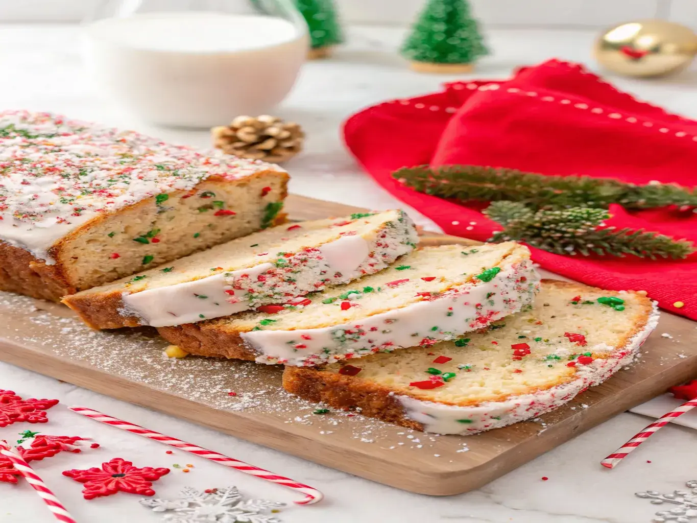 homemade-christmas-funfetti-bread-slice