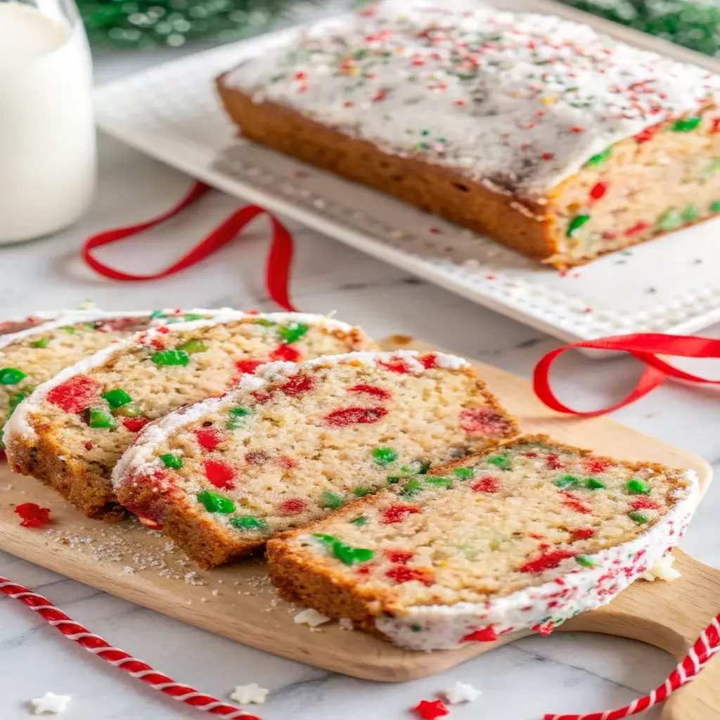glazed-christmas-funfetti-bread-loaf