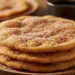 homemade-Traditional Buñuelos-stack