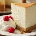 perfect slice of gluten free cheesecake
