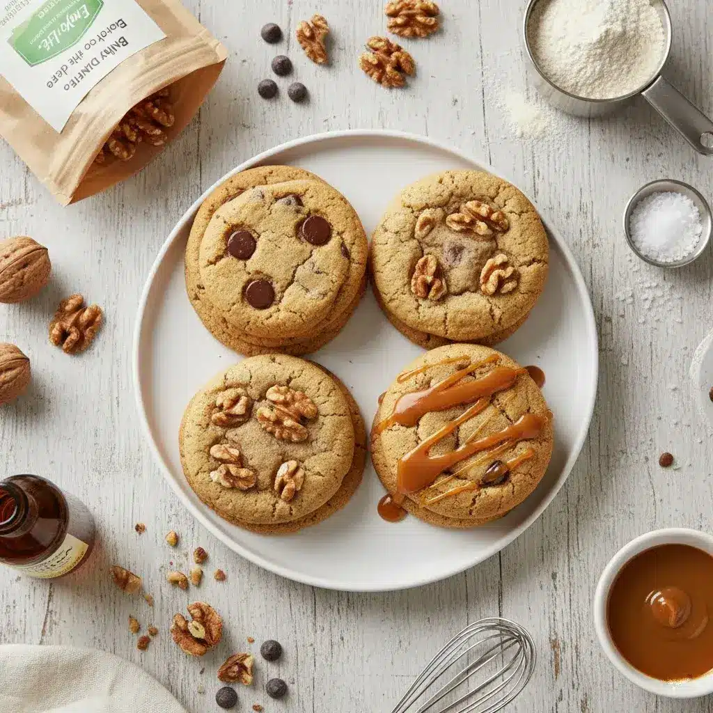 variations of gluten free dairy free cookies