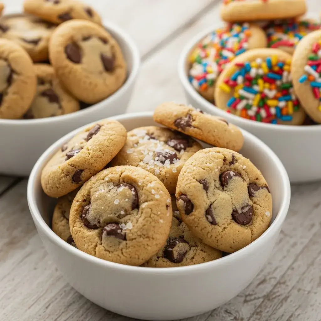 mini-chocolate-chip-cookie-variations