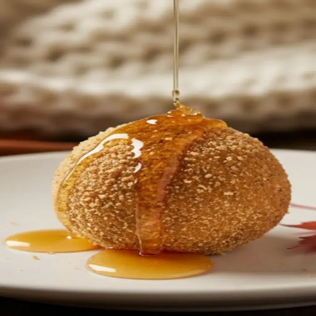 serving-pumpkin-cheesecake-truffle-with-coffee