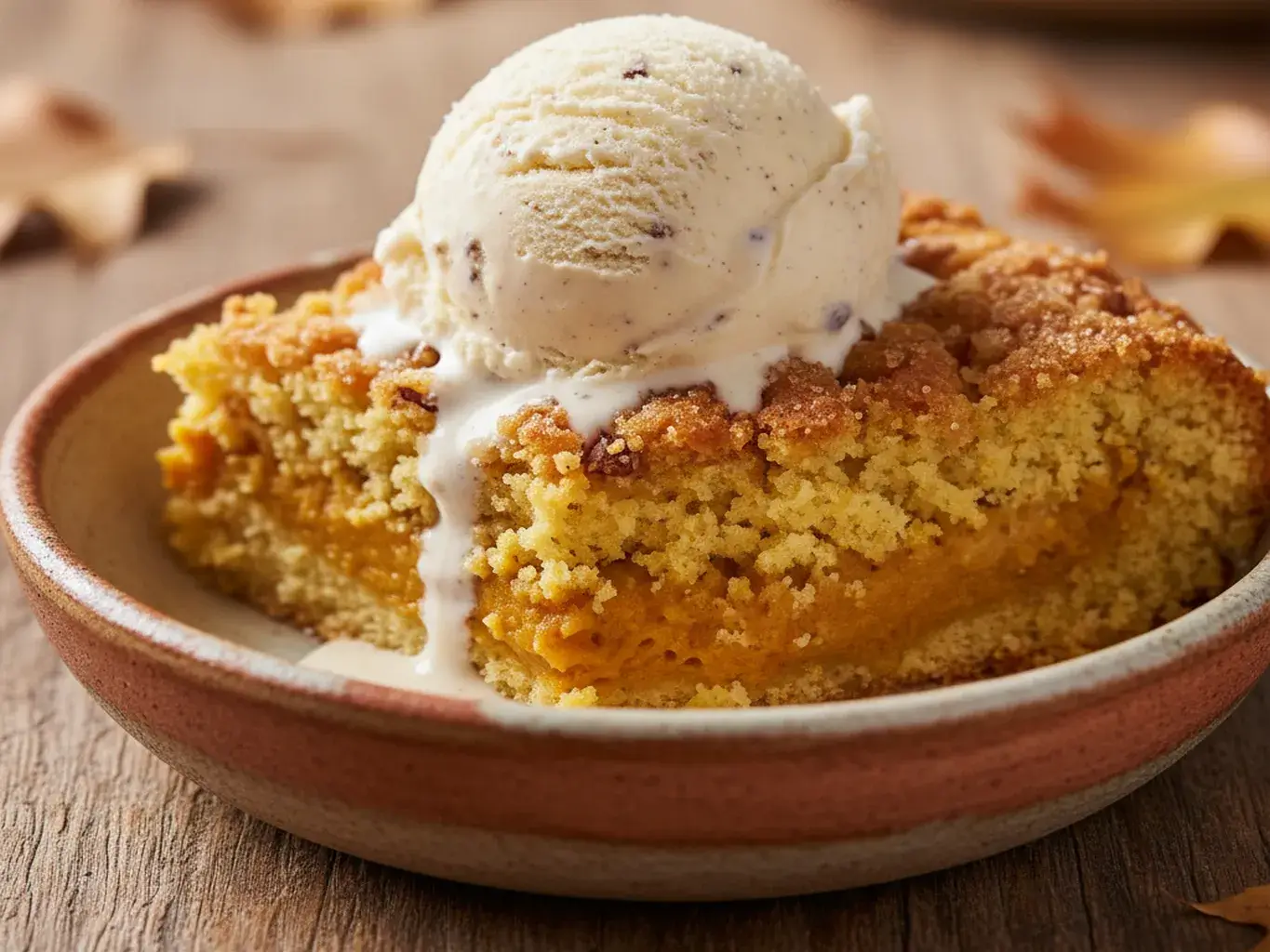 One-Pan Pumpkin Dump Cake