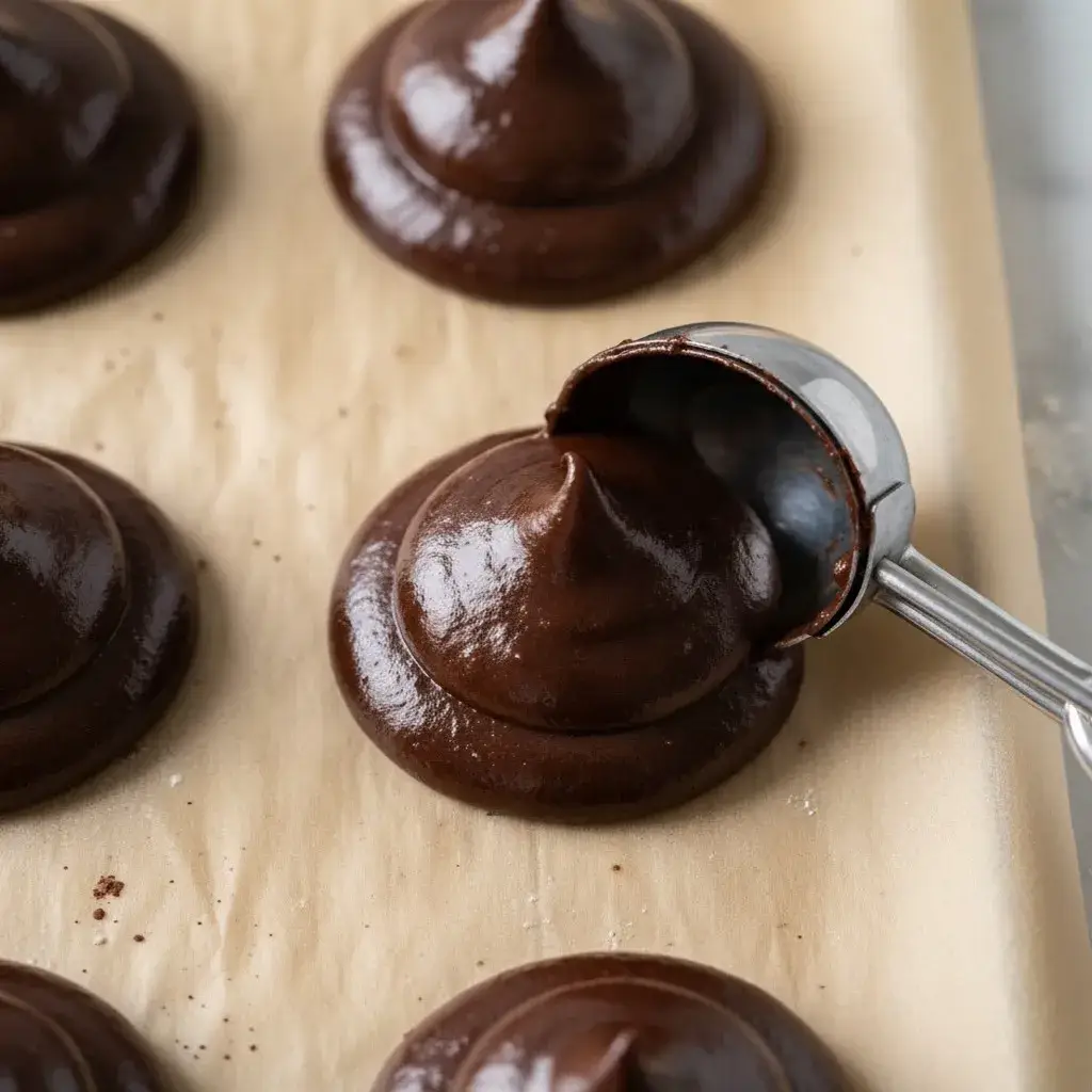 scooping-chocolate-whoopie-pie-batter