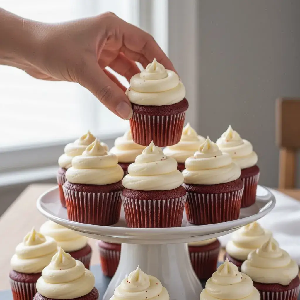 serving-gluten-free-red-velvet-cupcakes