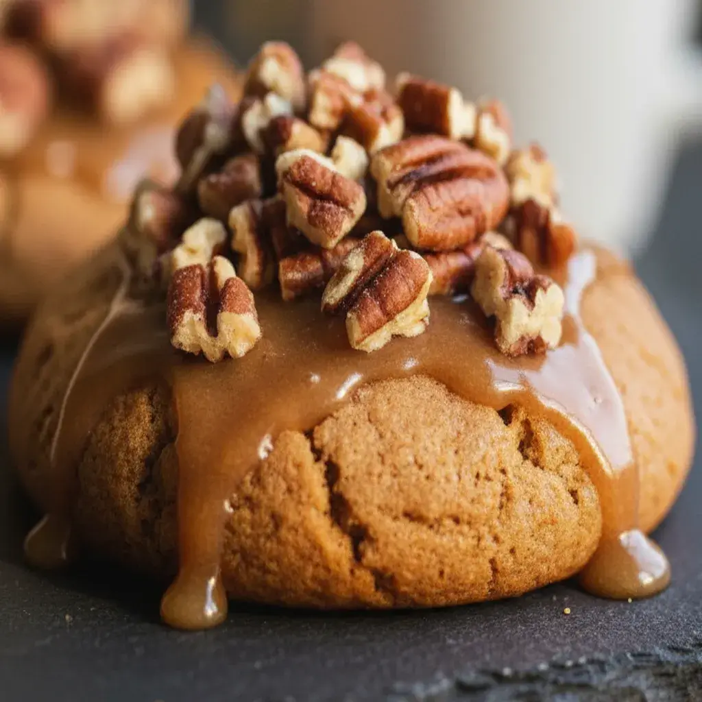 brown sugar maple cookie with pecans variation