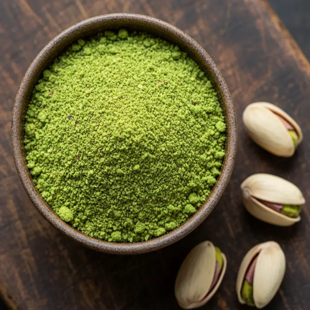 finely ground pistachios for wedding cookie recipe