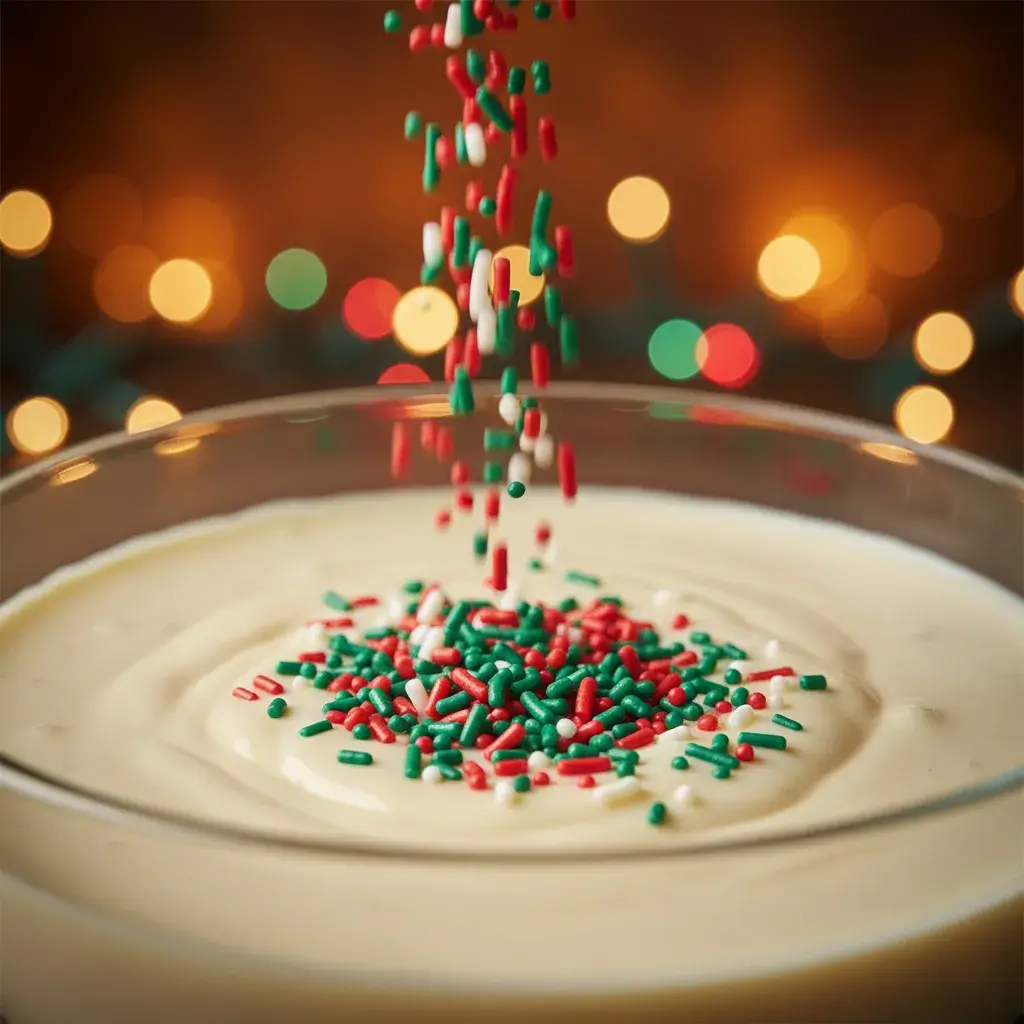 adding-sprinkles-to-funfetti-bread-batter
