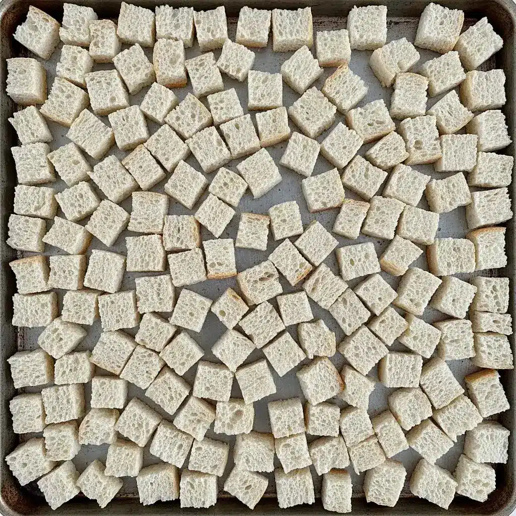 dried bread cubes for homemade stuffing