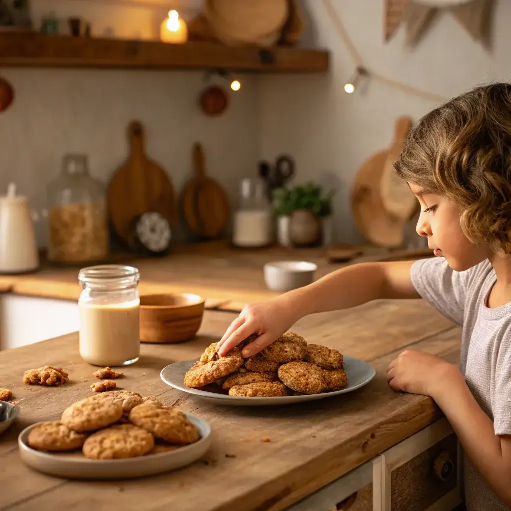 family-friendly-5-ingredient-peanut-butter-cookies